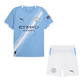 Męski Zestaw Domowy Manchester City (Koszulka+Spodenki) 2025/26 - Topowe Koszulki Pilkarskie Sklep Internetowy