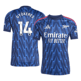 Męska Koszulka Wyjazdowa Arsenal GYÖKERES #14 2025/26