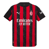 Męska Koszulka Domowa AC Milan Wersja Piłkarska 2025/26 - Slim Fit - Topowe Koszulki Pilkarskie Sklep Internetowy