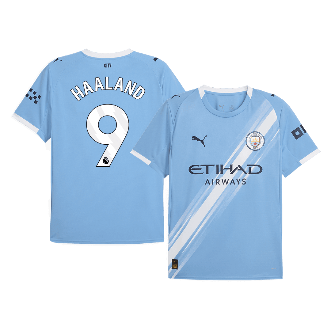 Męska Koszulka Domowa Manchester City HAALAND #9 2025/26 - Topowe Koszulki Pilkarskie Sklep Internetowy