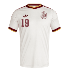 Męska koszulka Hiszpanii wyjazdowa LAMINE YAMAL #19 – Mundial 2026