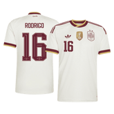 Męska wyjazdowa koszulka Hiszpanii Mundial 2026 – RODRIGO #16