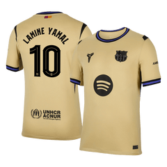 Męska Koszulka Wyjazdowa FC Barcelona x Kobe Bryant LAMINE YAMAL #10 2025/26 - UCL