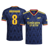 Męska wyjazdowa koszulka Arsenalu 2026/27 – ØDEGAARD #8 (wersja zawodnicza, UCL)