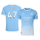Męska koszulka Manchesteru City domowa FODEN #47 wersja zawodnicza 2026/27