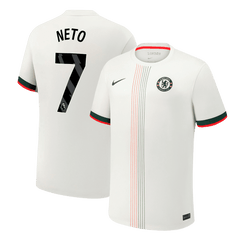 Męska Koszulka Wyjazdowa Chelsea NETO #7 2025/26 - Topowe Koszulki Pilkarskie Sklep Internetowy