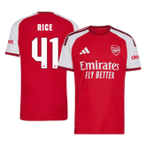 Męska domowa koszulka Arsenalu 2026/27 – RICE #41 (wersja zawodnicza, UCL)