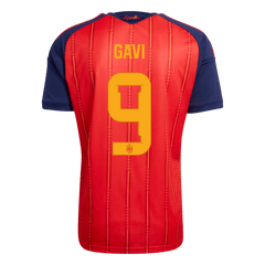 Męska domowa koszulka Hiszpanii Mundial 2026 – GAVI #9