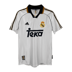 Męska Koszulka Retro Domowa Real Madrid 1999/00 - Topowe Koszulki Pilkarskie Sklep Internetowy