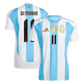 Męska Koszulka Domowa Argentyna DI MARIA #11 2024 - Topowe Koszulki Pilkarskie Sklep Internetowy