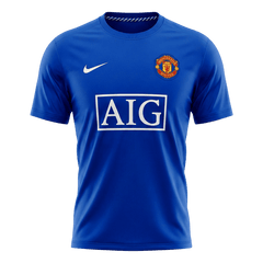 Męska Koszulka Retro Trzecia Wyjazdowa Manchester United 2008/09