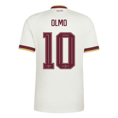 Męska koszulka Hiszpanii Champion Edition wyjazdowa OLMO #10 - Mundial 2026