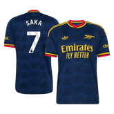 Męska wyjazdowa koszulka Arsenalu 2026/27 – SAKA #7
