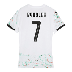 Damska Koszulka Wyjazdowa Portugalia RONALDO #7 2025 - Topowe Koszulki Pilkarskie Sklep Internetowy