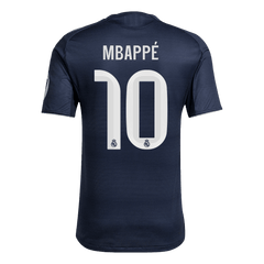 Męska Koszulka Wyjazdowa Real Madryt MBAPPÉ #10 Wersja Piłkarska 2025/26 - Slim Fit - Topowe Koszulki Pilkarskie Sklep Internetowy