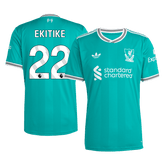 Męska Koszulka Trzecia Wyjazdowa Liverpool EKITIKE #22 2025/26