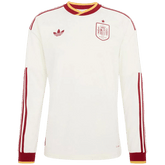 Męska Koszulka Wyjazdowa Spain 2026 z Długim Rękawem - World Cup