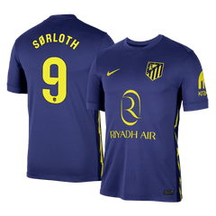 Męska Koszulka Wyjazdowa Atletico Madrid SØRLOTH #9 2025/26