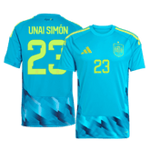 Męska bramkarska koszulka Hiszpanii Mundial 2026 – UNAI SIMÓN #23