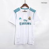Męska Koszulka Retro Domowa Real Madrid 2017/18 - Topowe Koszulki Pilkarskie Sklep Internetowy