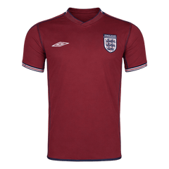 Męska Koszulka Retro Wyjazdowa England 2002