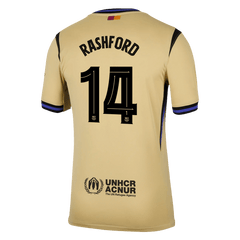Męska Koszulka Wyjazdowa FC Barcelona x Kobe Bryant RASHFORD #14 2025/26 - UCL