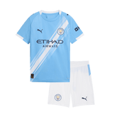 Dziecięcy Zestaw Domowy Manchester City (Koszulka + Spodenki) 2025/26 - Topowe Koszulki Pilkarskie Sklep Internetowy