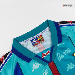 Męska Koszulka Retro Wyjazdowa Barcelona 1996/97
