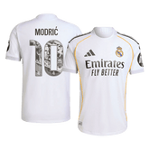 Męska Koszulka Domowa Real Madryt MODRIĆ Special #10 Wersja Piłkarska 2025/26 - Slim Fit - Topowe Koszulki Pilkarskie Sklep Internetowy