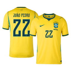 Męska domowa koszulka Brazylii Mundial 2026 – JOÃO PEDRO #22