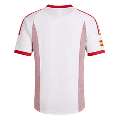Męska koszulka Hiszpanii wyjazdowa Retro - Mundial 2002