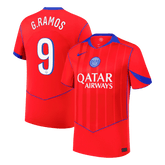 Męska Koszulka Trzecia Wyjazdowa PSG G.RAMOS #9 2025/26