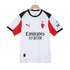Męska Koszulka Wyjazdowa AC Milan Wersja Piłkarska 2025/26 - Slim Fit - Topowe Koszulki Pilkarskie Sklep Internetowy