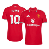 Męska domowa koszulka Manchesteru United 2026/27 – CUNHA #10 (wersja zawodnicza)