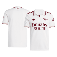 Męska Trzecia Koszulka Wyjazdowa Arsenal Wersja Piłkarska 2025/26 - Slim Fit - Topowe Koszulki Pilkarskie Sklep Internetowy