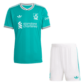 Męski Zestaw Trzecia Wyjazdowa Liverpool (Koszulka+Spodenki) 2025/26
