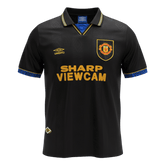 Męska Koszulka Retro Wyjazdowa Manchester United 1993/94