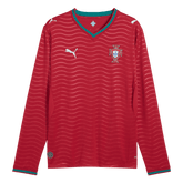 Męska Koszulka Domowa Portugal 2026 z Długim Rękawem - World Cup