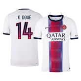 Męska koszulka PSG wyjazdowa D. DOUÉ #14 wersja zawodnicza 2026/27