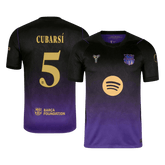Męska wyjazdowa koszulka FC Barcelony 2026/27 – CUBARSÍ #5 (UCL)