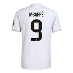 Męska Koszulka Domowa Real Madryt MBAPPÉ #9 Wersja Piłkarska 2025/26 - Slim Fit - Topowe Koszulki Pilkarskie Sklep Internetowy
