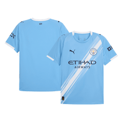 Męska Koszulka Domowa Manchester City 2025/26 - Topowe Koszulki Pilkarskie Sklep Internetowy