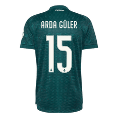 Męska wyjazdowa koszulka Realu Madryt 2026/27 – ARDA GÜLER #15 (wersja zawodnicza)