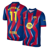 Męska Koszulka Czwarta Wyjazdowa Barcelona RAPHINHA #11 2025/26