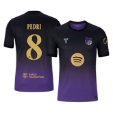 Męska wyjazdowa koszulka FC Barcelony 2026/27 – PEDRI #8 (wersja zawodnicza, UCL)
