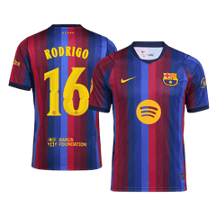 Męska domowa koszulka FC Barcelony 2026/27 – RODRIGO #16 (UCL)