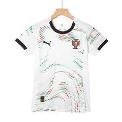 Damska Koszulka Wyjazdowa Portugalia RONALDO #7 2025 - Topowe Koszulki Pilkarskie Sklep Internetowy