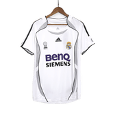 Męska Koszulka Retro Domowa Real Madrid 2006/07