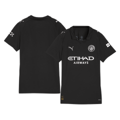 Damska Koszulka Wyjazdowa Manchester City 2025/26