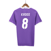 Męska Koszulka Retro Wyjazdowa Real Madrid KROOS #8 2016/17 - Topowe Koszulki Pilkarskie Sklep Internetowy